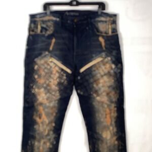 Anonymous Jeans 38 32 Basket Weave‎ Design
